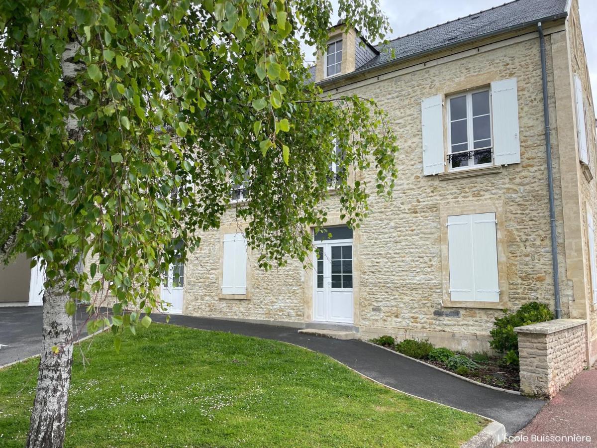 Apartamento L'École Buissonnière Saint-Vigor-le-Grand Exterior foto